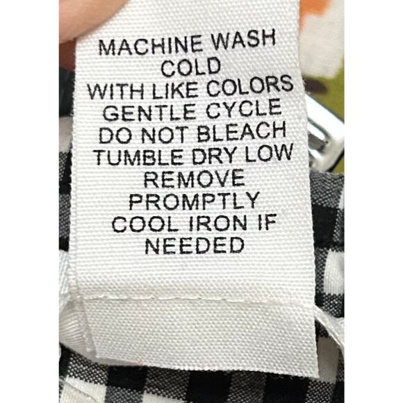 89th and Madison Black& White Check Pull On Pants size XL - Picture 4 of 7